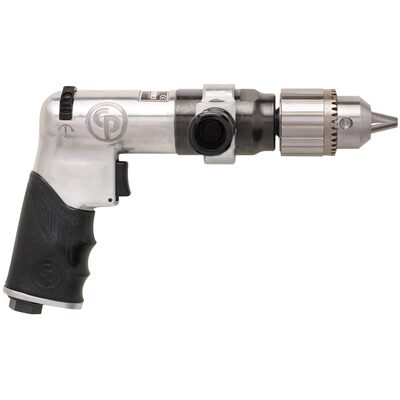 Chicago Pneumatic Drill Air 1/2 Hd Reversible 500Rpm Free Speed