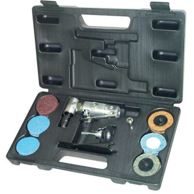 Chicago Pneumatic GRINDER AIR MINI ANGLE W/12 2" DISCS & CASE