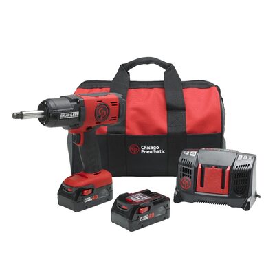 Chicago Pneumatic 20V 1/2" CORDLESS IMPACT 2" ANVIL KIT-4AH VERSION