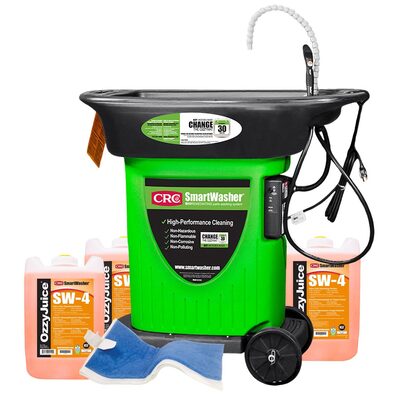 CRC Industries SmartWasher SW-423 Mobile Parts Washer Kit 110v 1X1Kit