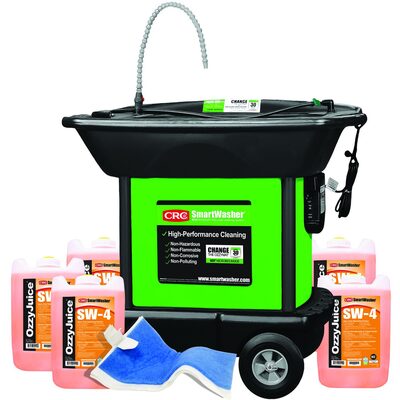 CRC Industries SmartWasher SW-437 Mobile Hvy Wt Part Washer Kit 110v 1X1Kit