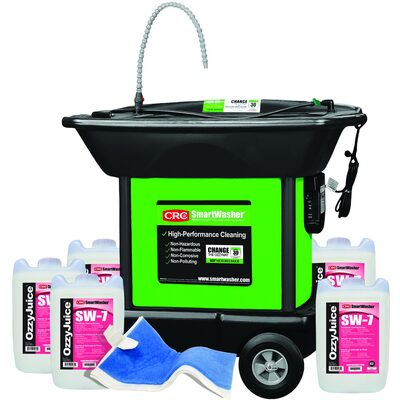 CRC Industries SmartWasher SW-737 Mobile Hvy Wt Part Washer Kit 110v 1X1Kit