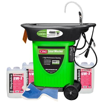 CRC Industries SmartWasher SW-723 Mobile Parts Washer Kit 110v 1X1Kit