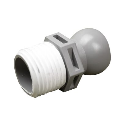 CRC Industries SmartWasher Connector - 1/2" NPT Gray