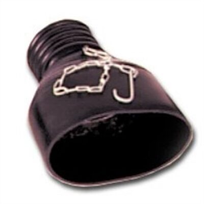 Crushproof Tubing 2.5" x 5.5" OVAL TAILPIPE ADAPTER