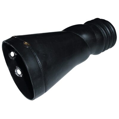 Crushproof Tubing BELL W/SNAPS TAILPIPE ADAPTER FITS 2-1/2 TO 3-1/2"