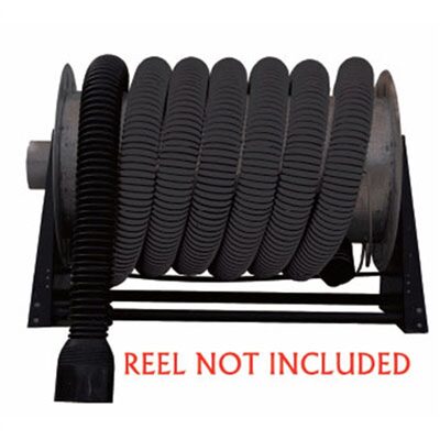 Crushproof Tubing 6"x25' Lt Wght Reel Hose w/adp