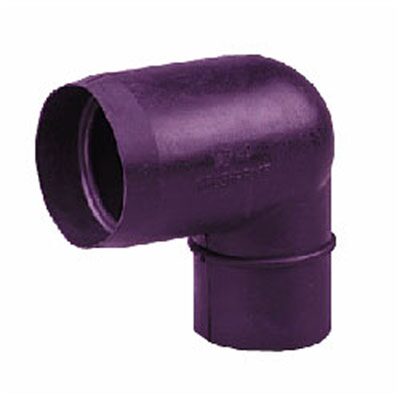 Crushproof Tubing 2-1/2 IN ELBOW 90 DEGREE RUBBER