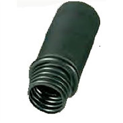 Crushproof Tubing Straight Tailpipe Adapter Fits 4&rdquo; Hose