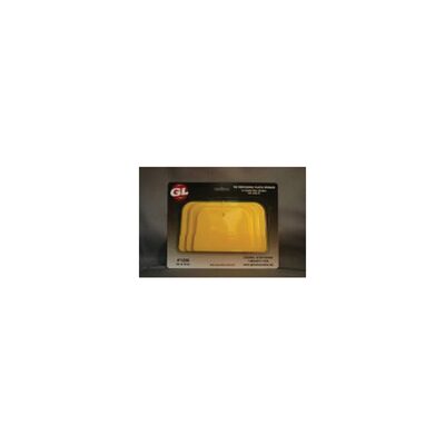 Coster G.L. Ent. 1200 Carded Autobody Spreader, 6 in L x 4 in W, Straight Edge, Plastic, Yellow