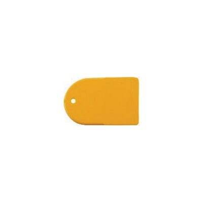 Coster G.L. Ent. 1203 Junior Autobody Spreader, 4 in L x 2-1/2 in W, Straight Edge, Plastic, Yellow