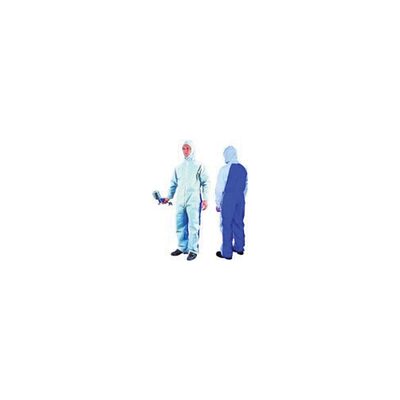 Coster G.L. Ent. 2275 1 Pocket Anti-Static Painter's Protection Pant, X-Large, White/Blue, Nylon