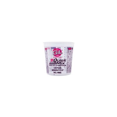 Coster G.L. Ent. Quick Mix 908 Measuring and Mixing Cup, 8 oz, Clear