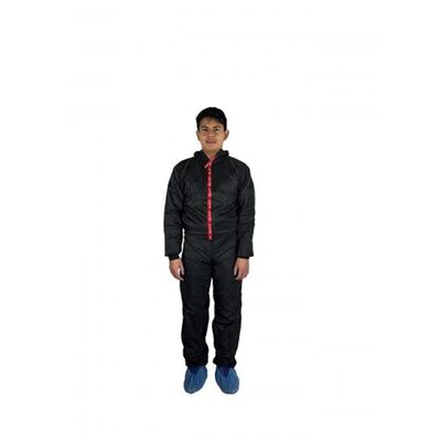 CTW International Black Nylon & Carbon Fiber Paint Suit - XL