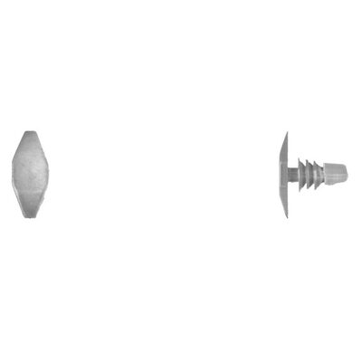 Disco Automotive Hardware 5mm Hole Size 7mm Wide 16mm Long