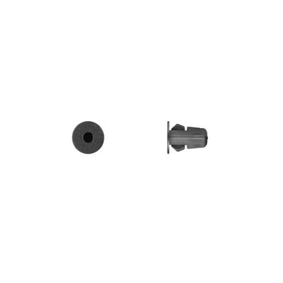 Disco Automotive Hardware 9912PK Fender Liner Screw Grommet, #12 Screw x 16 mm Dia Head x 19 mm L Stem, Nylon, Black