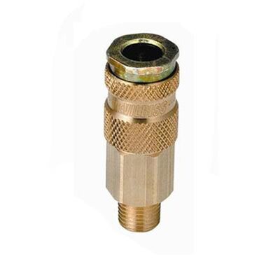 DeVilbiss QUICK COUPLING 1/4" MALE THREAD (HIGH FLOW)
