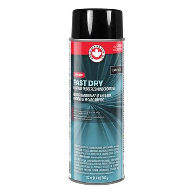 Dominion Sure Seal Fast Dry Paintable Black Rubberized and Low Voc Undercoating