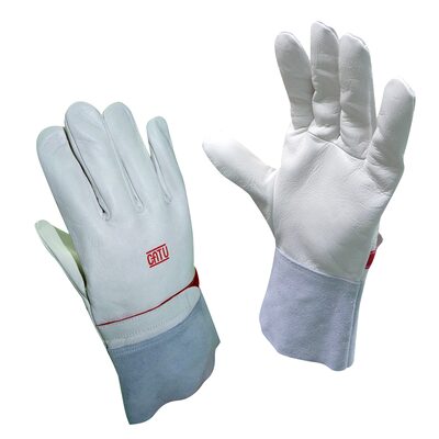 John Dow Industries Leather Overgloves Size 8