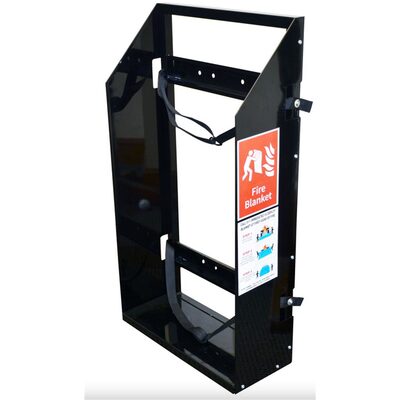 John Dow Industries Wall Rack for Fire Blanket