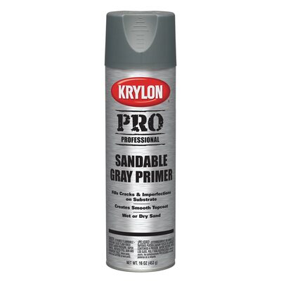 Krylon Pro Sandable Primer Gray 15 oz.