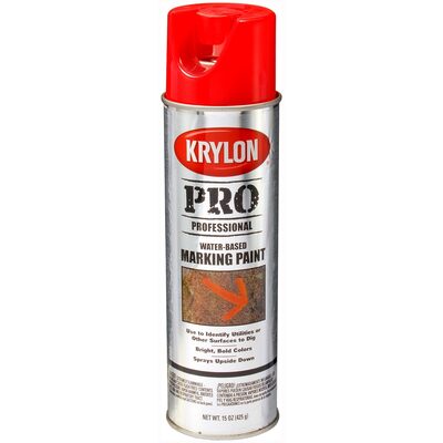 Krylon Mark Paint Fluorescent Red 15 oz.