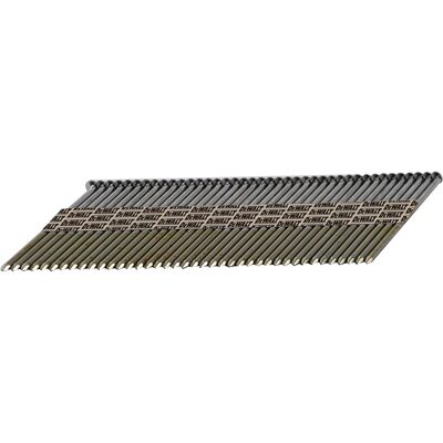 DEWALT Framing Nails, Paper Tape, 30-Degree, Smooth Shank, Galvanized, Off-Set Round Head, 3 1/4-Inch X .131-Inch, 2000-Pack