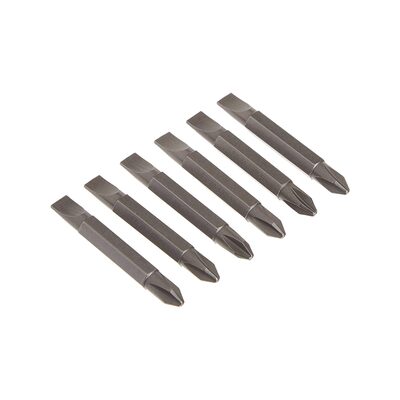 DEWALT Screwdriver Set, #2 Phillips / No. 8 Slotted Double Ended Bit, 6-Pack