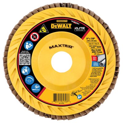 DEWALT 5 X 7/8 40G T27 Elite Ceramic Trim Flap