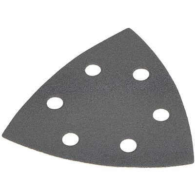 DEWALT Dwasptri22 Hook And Loop Triangle 220 Grit Sandpaper, 12-Pack