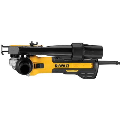 DEWALT 5 in. - 6 in. Brushless Small Angle Grinder, Slide with Tuckpointing Shroud Kit