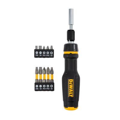 DEWALT MAX FIT Telescoping Multi-Bit Screwdriver Set (10 pc.)