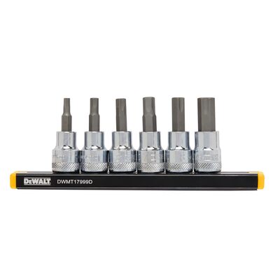 DeWalt 3/8 inch Drive Metric Hex Bit Socket Set