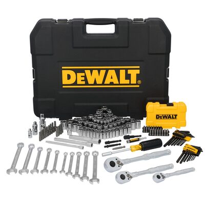 DeWalt 155Pc 14/38/12Dr Socket Set W/Pta Box