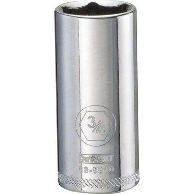 DEWALT 001Pc 38Dr Deep Socket-06Pt-3/4