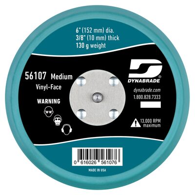 Dynabrade PAD NON VAC PREMIUM 6IN PSA