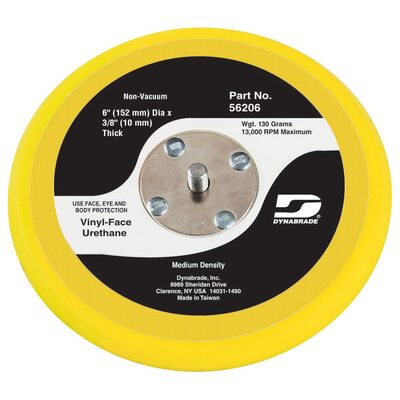 Dynabrade Value 6" non-vac sanding pad