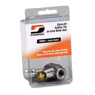 Dynabrade Safety-Tip In-Line Blow Gun (in clear pkg.)