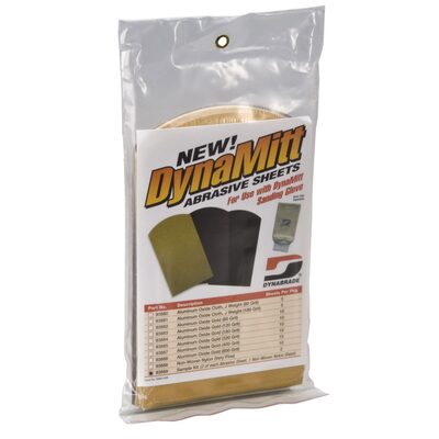 Dynabrade Dynamitt Abrasive Sheets (In clear hanger pkg.)