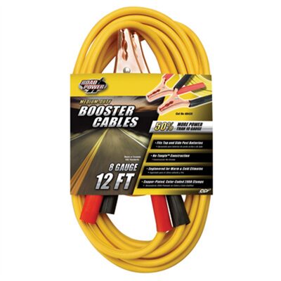 Coleman Cable Booster Cable 12' 200 Amp 8GA