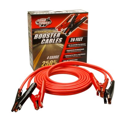 Coleman Cable CABLE BOOSTER 20' 4GA TWIN RED