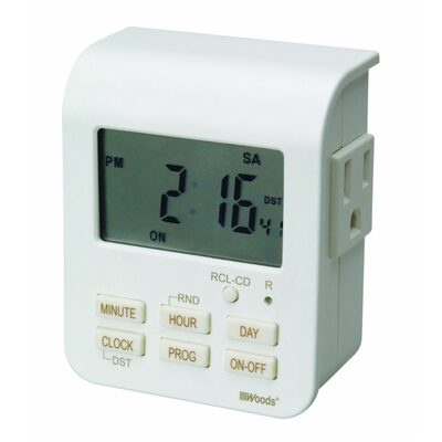 Coleman Cable INDOOR 7 DAY DIGITAL TIMER