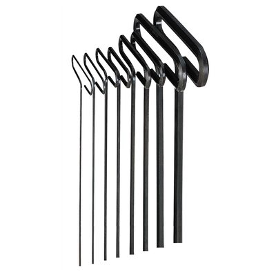 Eklind Tool Company HEX KEY SET 8 PC T-HANDLE 9IN SAE 3/32-1/4IN.