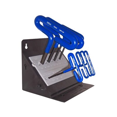 Eklind Tool Company HEX KEY SET 8 PC T-HANDLE 6IN. METRIC IN STAND
