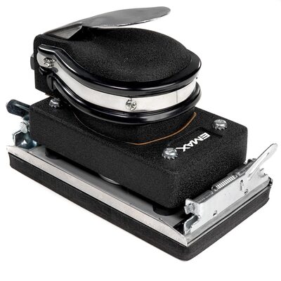 Emax Compressor Orbital Air Jitterbug Sander, 6 CFM, 1/4" Inlet