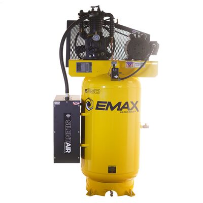 Emax Compressor Compressor 5 HP 2 Stg 1 Ph Ver. 80 Gal