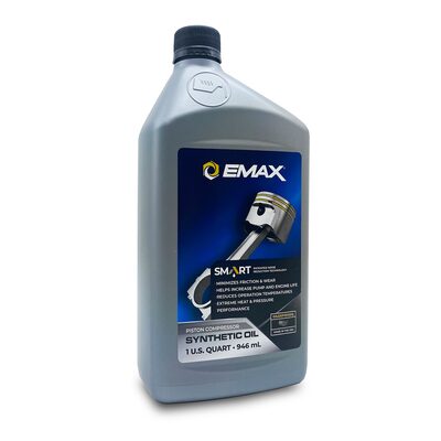 Emax Compressor Smart Oil Piston Synthetic Oil (1-Quart)