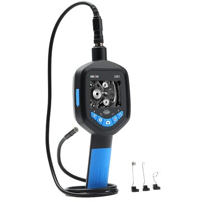Innova  3381 HD Borescope Inspection Camera: Audio Enhanced, IP67 Submersible Lens, Save Videos & Images