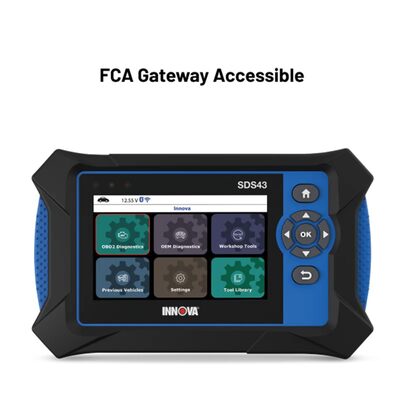 Innova  SDS43 Diagnostic Tablet: OE-Level Functionality, Powerful Emissions Diagnosis, Free Detailed Repair Tips & Reports