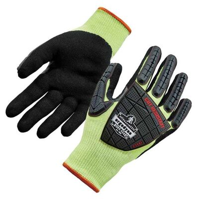 Ergodyne 7141 S Lime Nitrile-Coated DIR Level 4 Cut-Resis Gloves